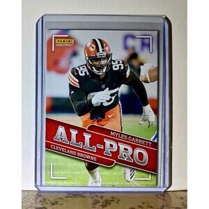Myles Garrett 2020 Panini All-Pro NFL #13 Football Card 1/241 Cleveland Browns